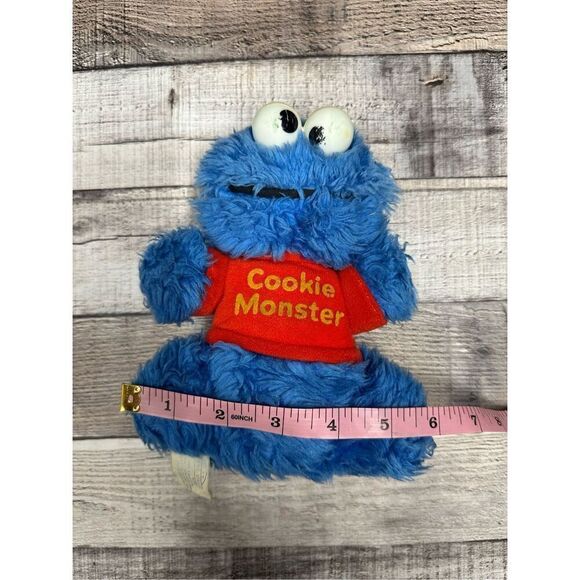 Vintage 1981 Knickerbocker Sesame Street Muppets Cookie Monster Baby Plush Toy - Picture 3 of 6